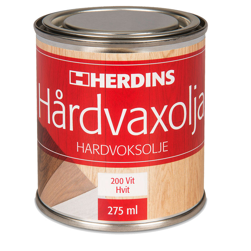 Hårdvaxolja Vit Herdins