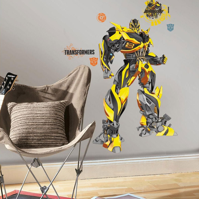 Väggdekor Transformers Bumblebee Giant RoomMates