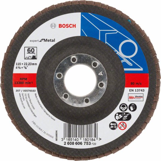 LAMELLSLIPSKIVA BM K60 115MM 115X22 K60 1P