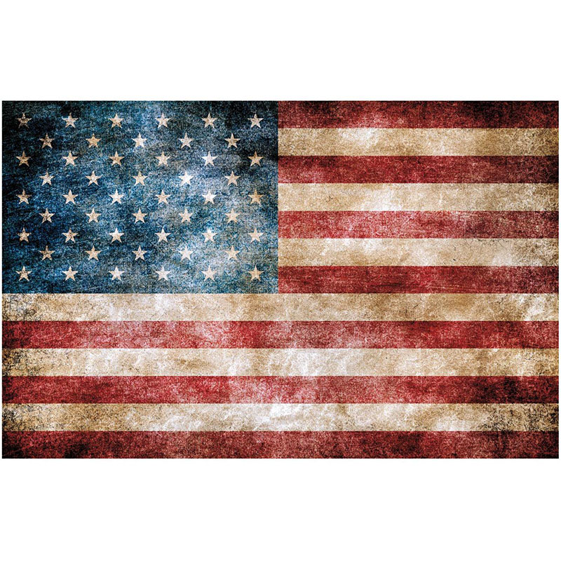Väggdekor Vintage American Flag RoomMates