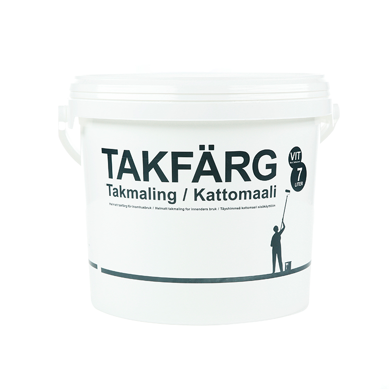 Takfärg 3 VIT 7L Basic