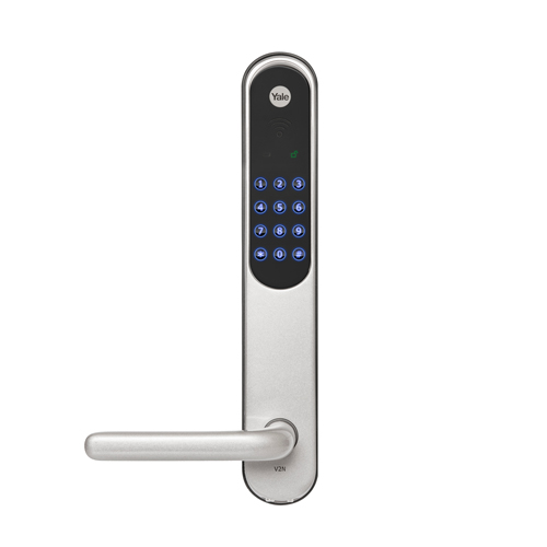 Smart elektroniskt kodlås Yale Doorman V2N Silver