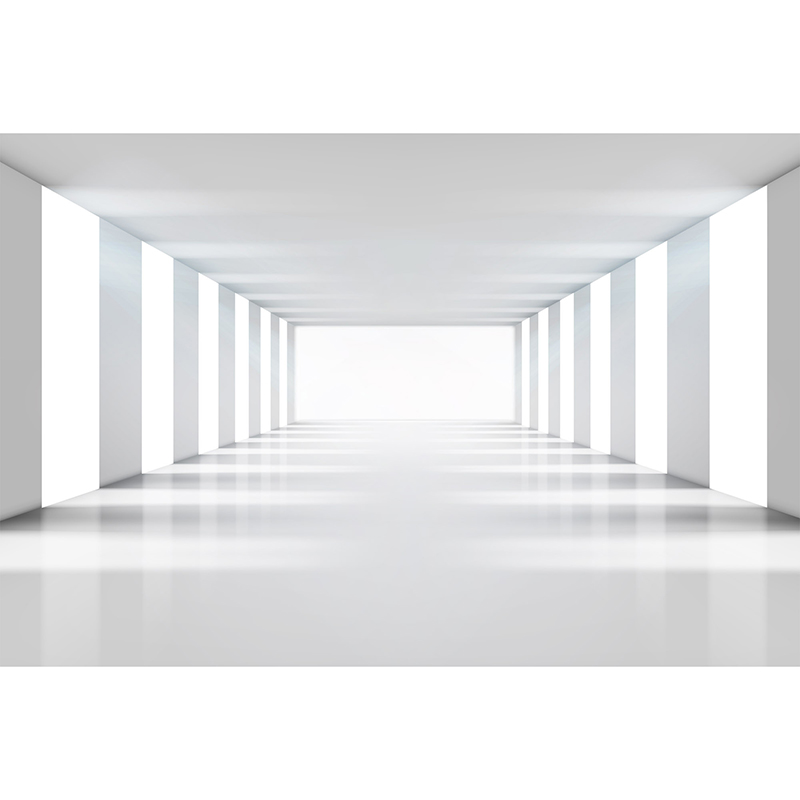 Tapet White Corridor Dimex