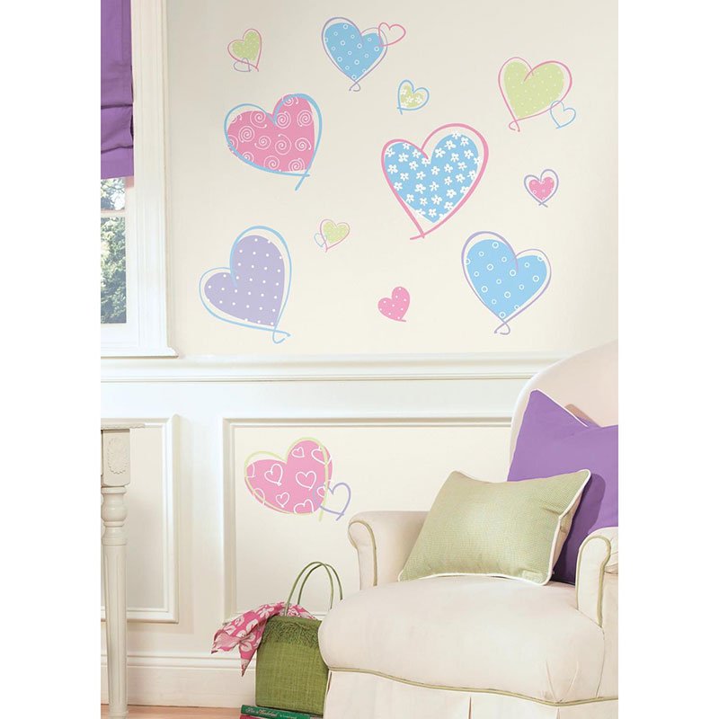 Väggdekor Hearts RoomMates