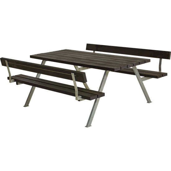 Bänkbord Alpha 177 cm Plast PLUS