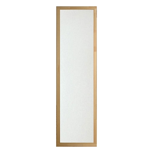 Med karm i Furu Bastufönster Klart glas, 5 x 19