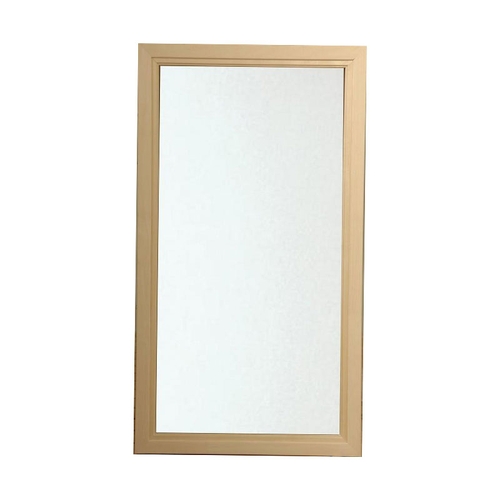 Med karm i Al Bastufönster Klart glas, 5 x 9