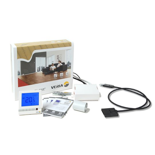 Trådlöst termostatset Veria Wireless Clickkit 100 W