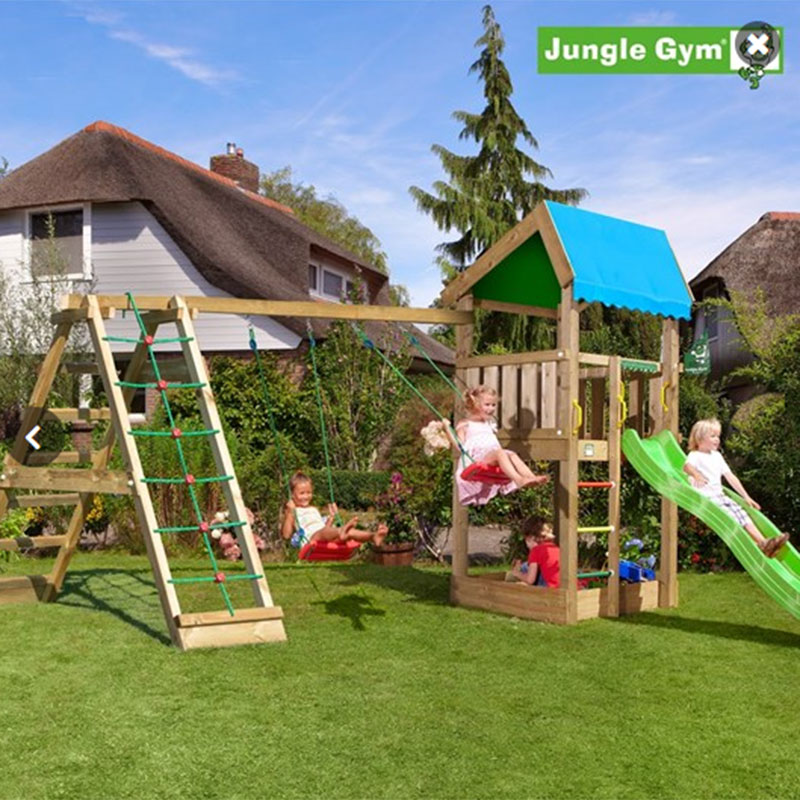 Lektorn Home med klättermodul Jungle Gym