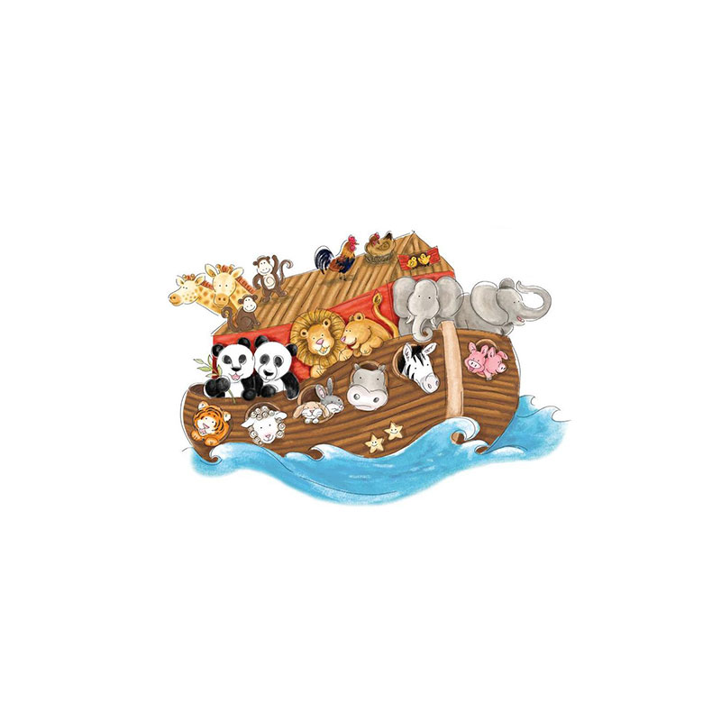 Väggdekor Noah's Ark RoomMates
