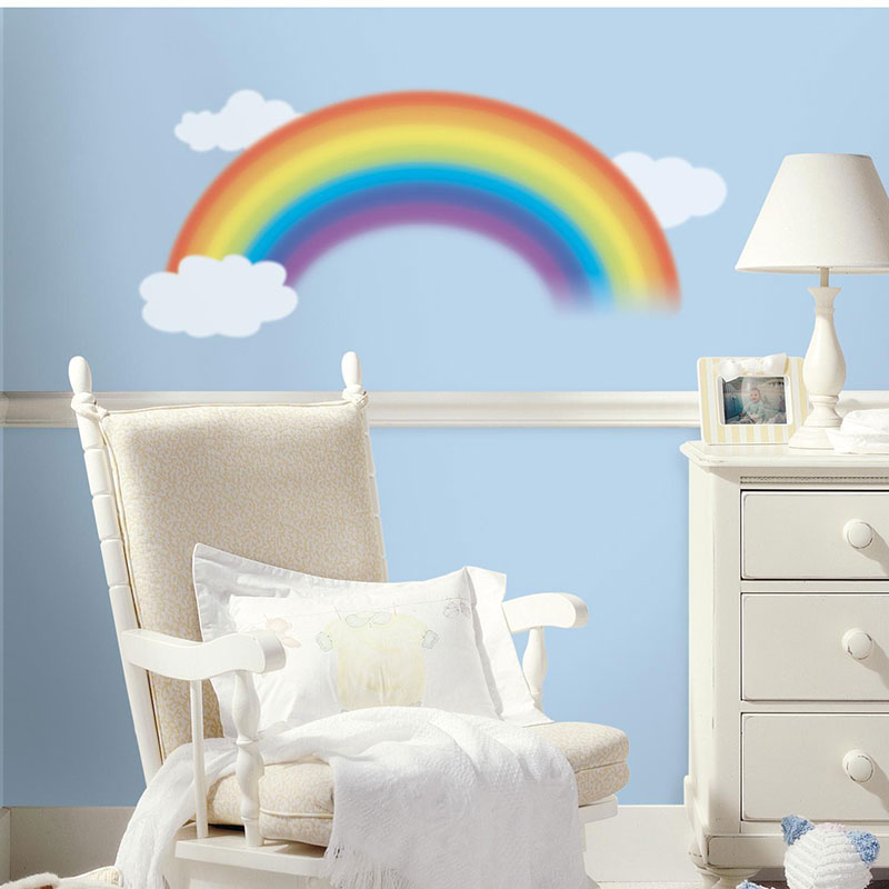 Väggdekor Over the Rainbow RoomMates