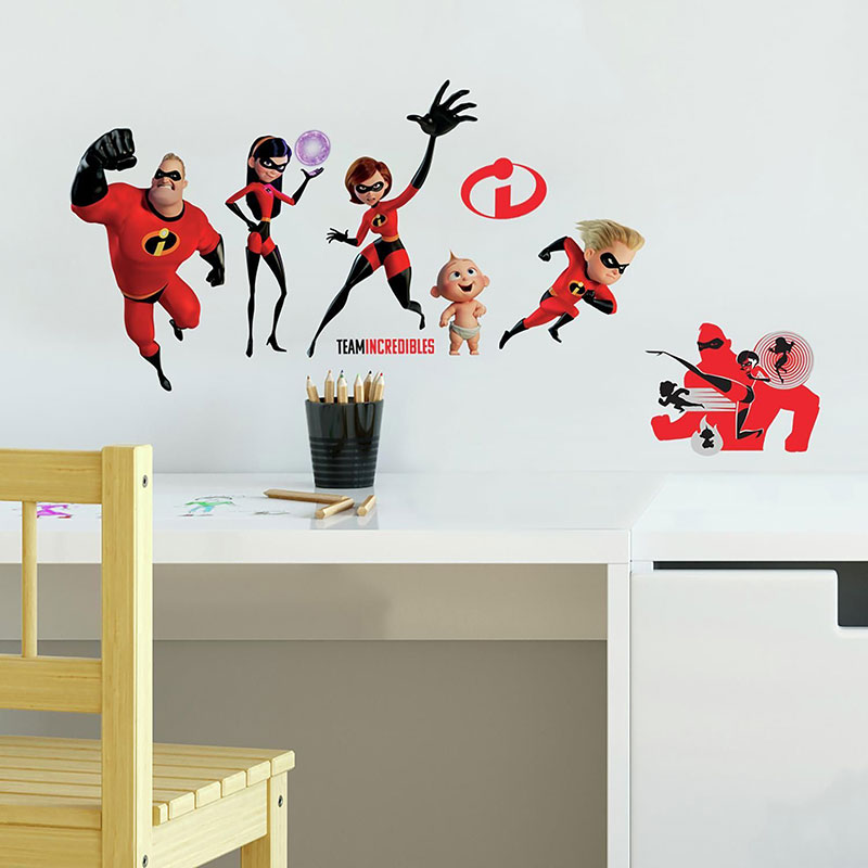 Väggdekor Superhjältarna 2 RoomMates
