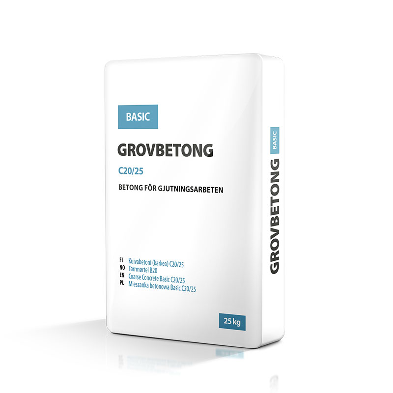 Grovbetong Basic 25kg
