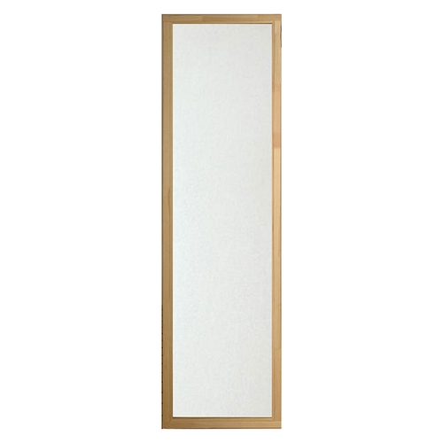 Med karm i Al Bastufönster Klart glas, 5 x 19