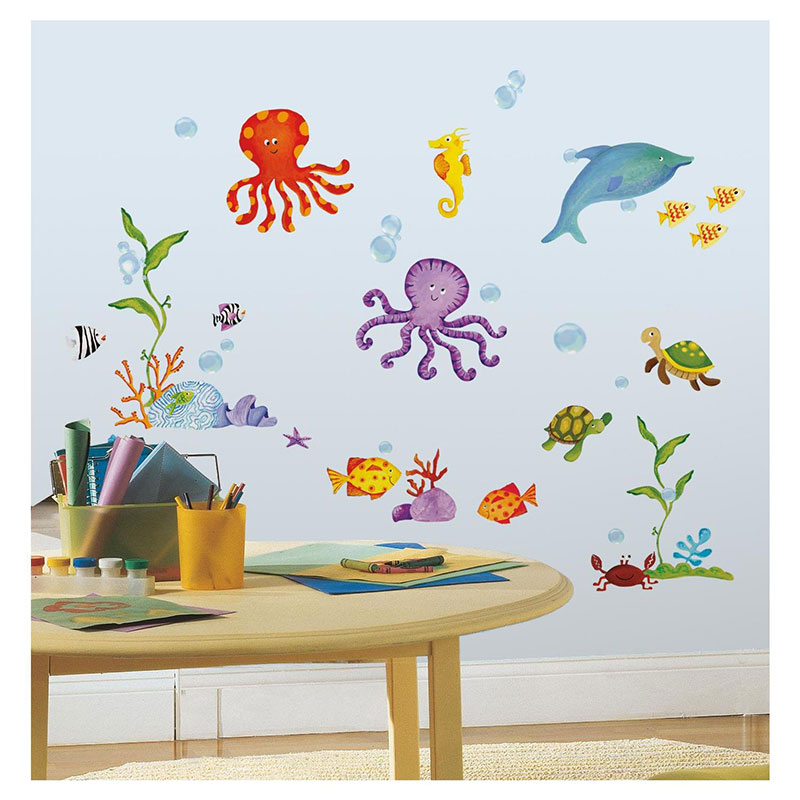 Väggdekor Adventures Under the Sea RoomMates