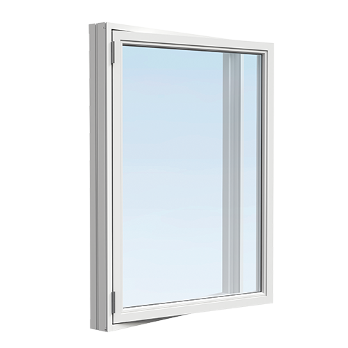 Sidohängt 1-båge Tradition Aluminium 5, 7, Isolerglas plus 1,2