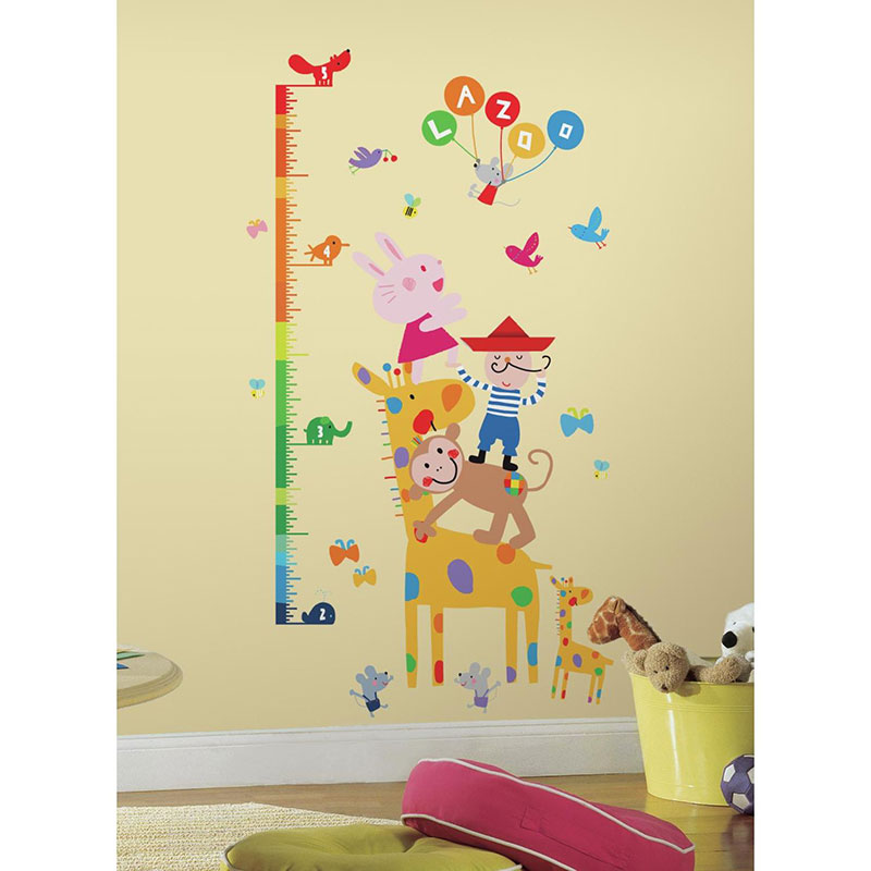 Väggdekor Lazoo Stickers Mätsticka RoomMates