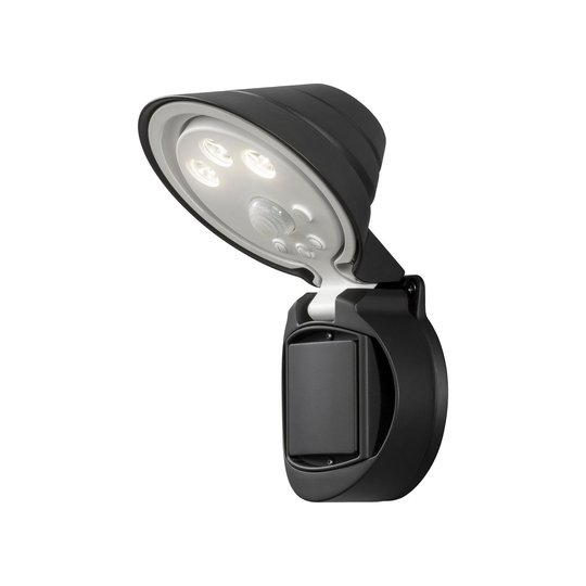 LED rörelsevakt batteri Konstsmide Prato vägglykta 1,5 W