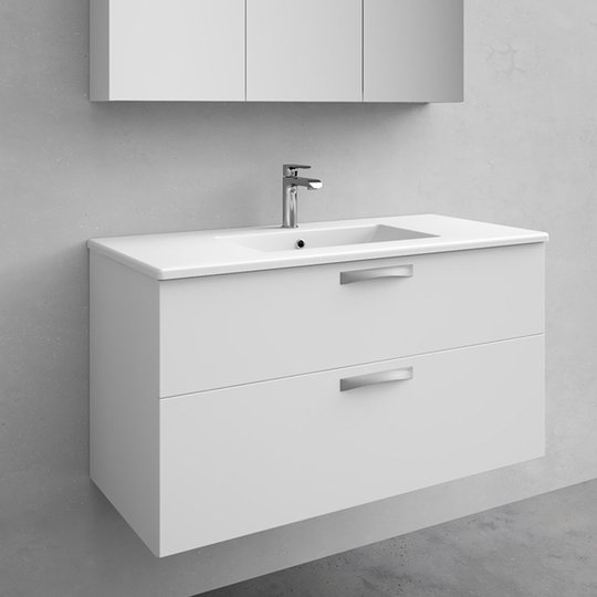 Kommod med tvättställ Noro City Vit Matt 1000 mm