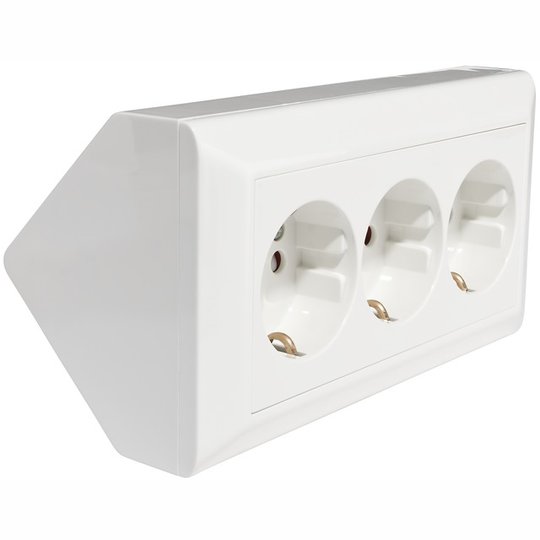 HÖRNBOX RS 3-V JORD UTTAG