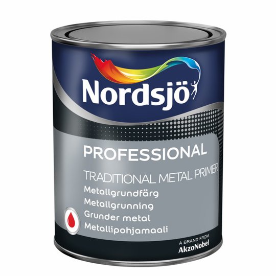 GRUNDFÄRG GRÅ PRO METAL PRIMER 1L
