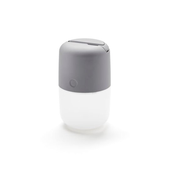 solcell/USB-lampa Konstsmide Assisi LED Grå