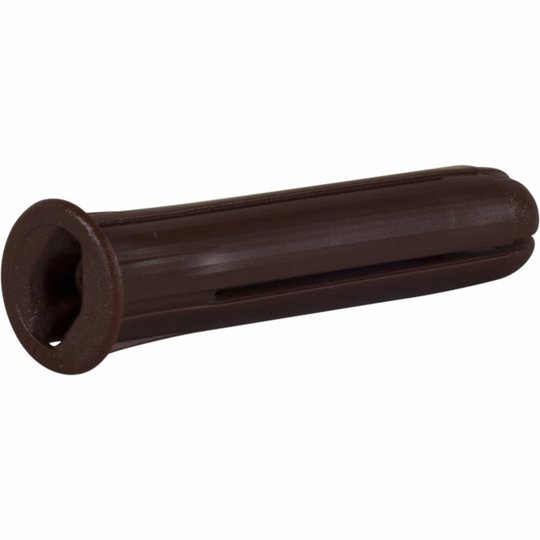 PLASTPLUGG BRUN 8X40MM 100ST
