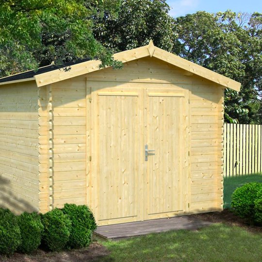 Förråd Ralf 7,6–9,9 m² 9,9 m², Takpapp