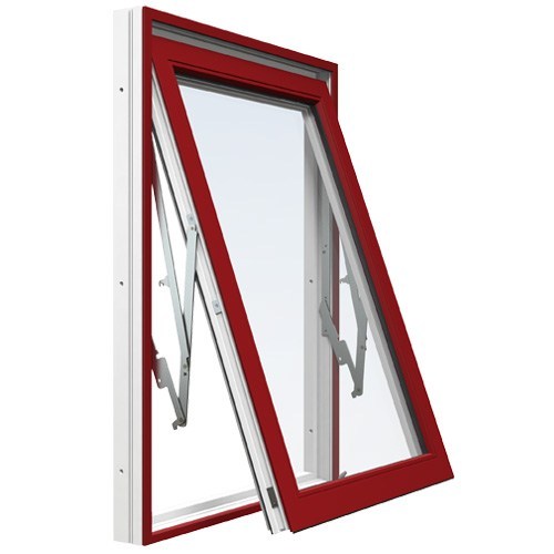 Vridfönster Energi Premium 6, 11, Röd