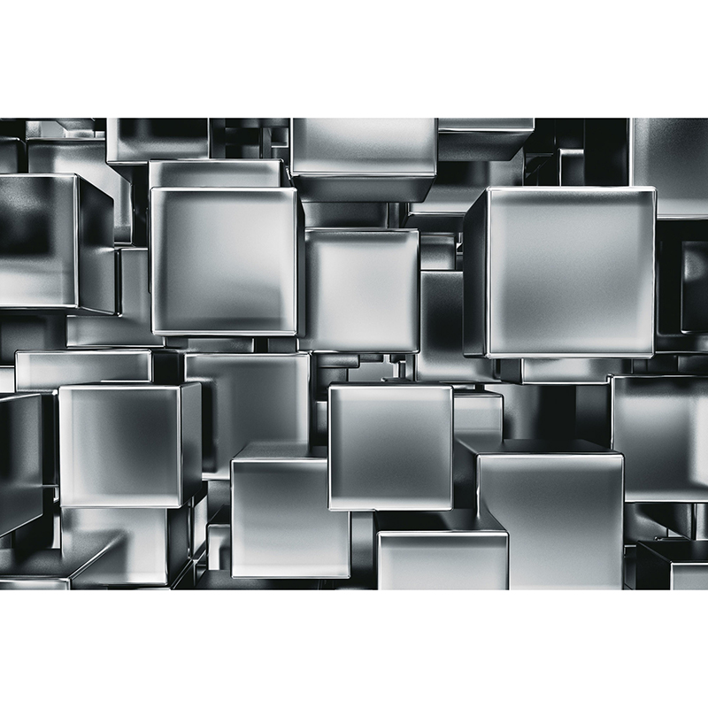 Tapet Metal Cubes Dimex