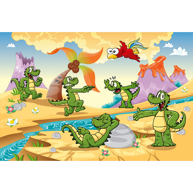 Tapet Crocodiles Dimex