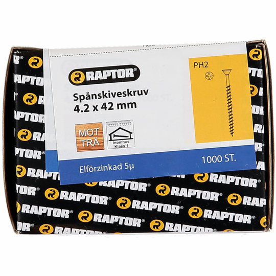 SPÅNSKIVESKRUV 4,2X42 FZB | Beijerbygg Byggmaterial