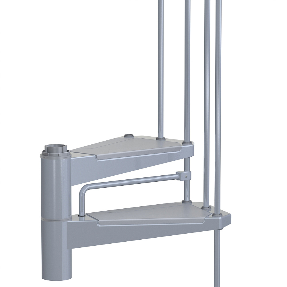 Fontanot trappa Spin S-T Krom Barnsäkerhetspinnar 294-329 cm