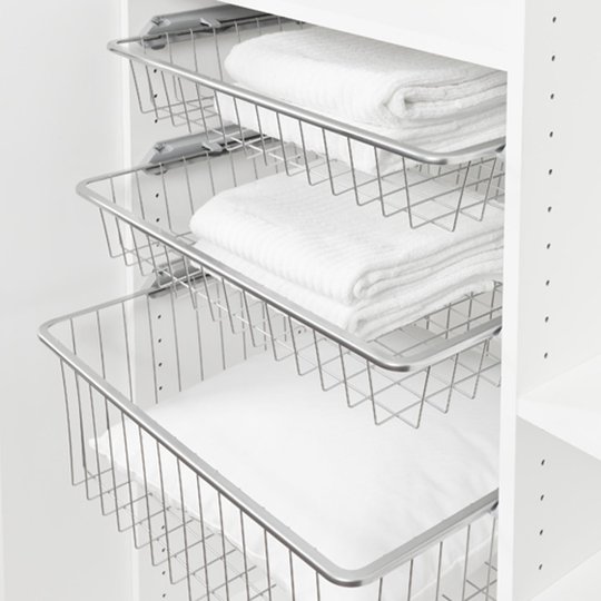 Pelly System Liten grundsats trådback 50, Silver