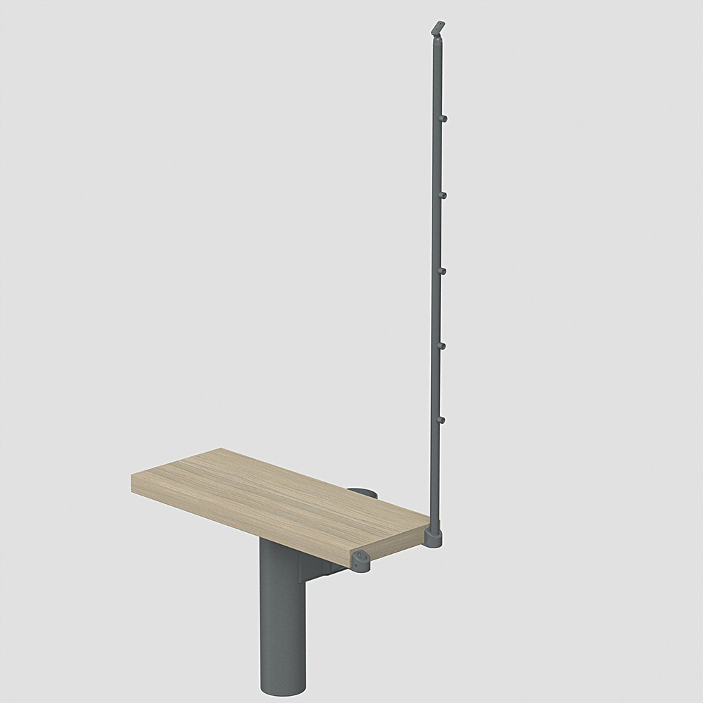 Fontanot Spin R 010 A - Extra steg trappa 80 cm
