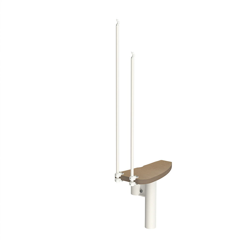 Fontanot Spin SP 030 - Extra steg trappa Vit / Ljus alm