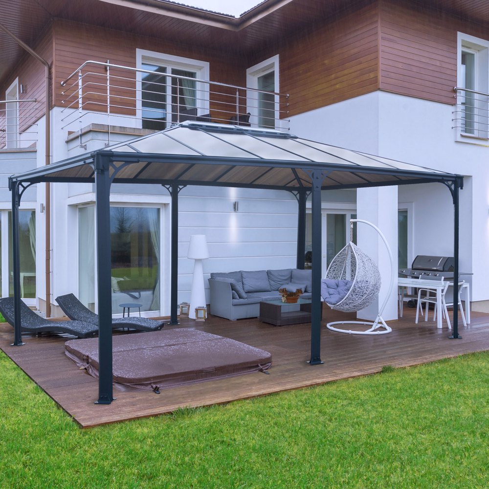Paviljong 5000 grå PALRAM