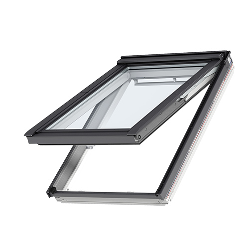 Topphängt Velux takfönster 10 x 16, Vit, Solo 7
