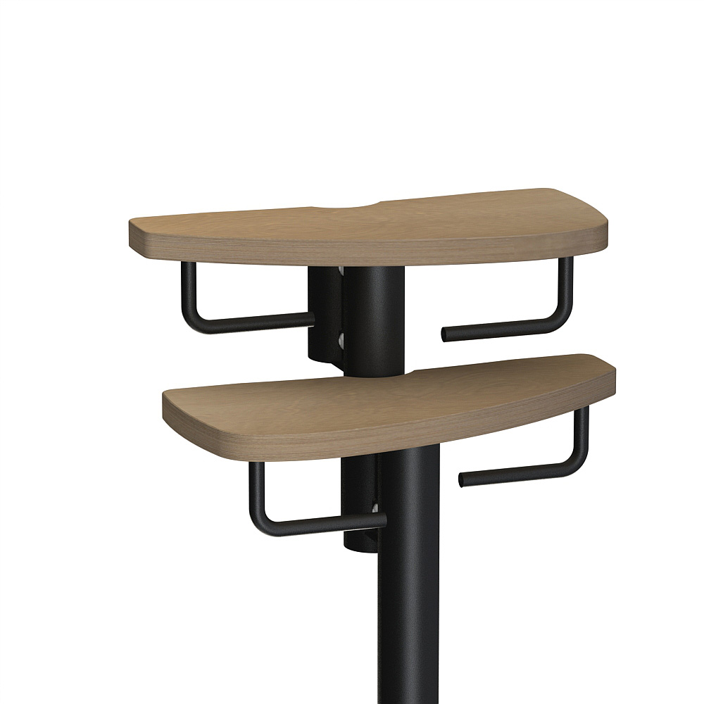 Fontanot trappa Spin SP Barnsäkerhetspinnar 269-327 cm, Svart