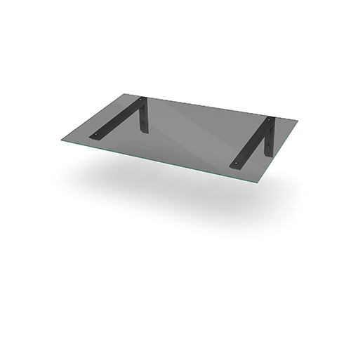 Entrétak Easy Collection - Bold Bold Silver, Bold Silver, Tonat glas