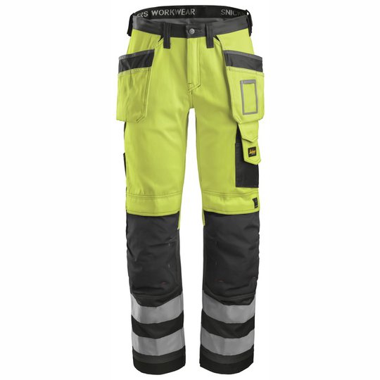 BYXA 3233 KLASS 2 GUL/MÖRKGRÅ STL 152