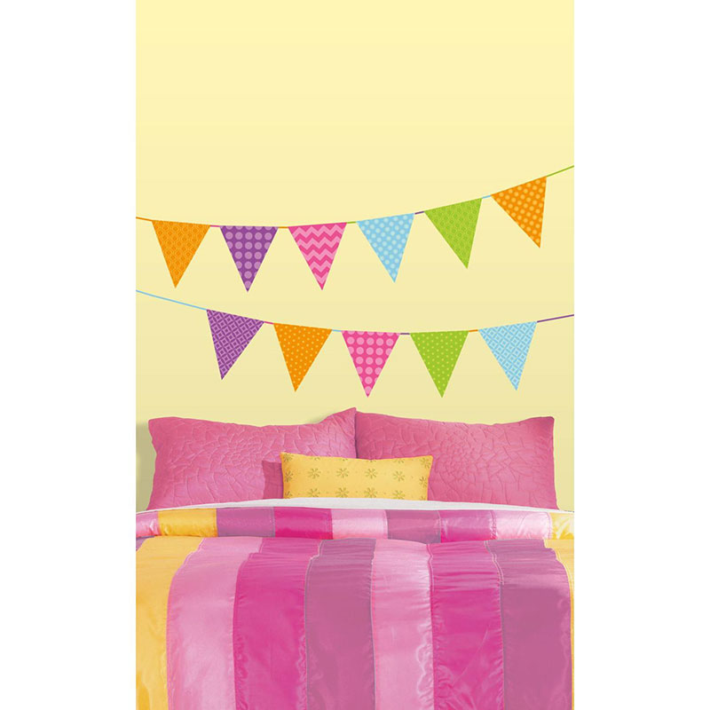 Väggdekor Patterned Pennants RoomMates