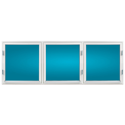 Sidohängt 3-bågar Tradition 17, 6, Isolerglas plus 1,2