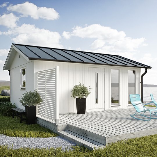 Stuga Jabo Flex 25 m² Plåttak