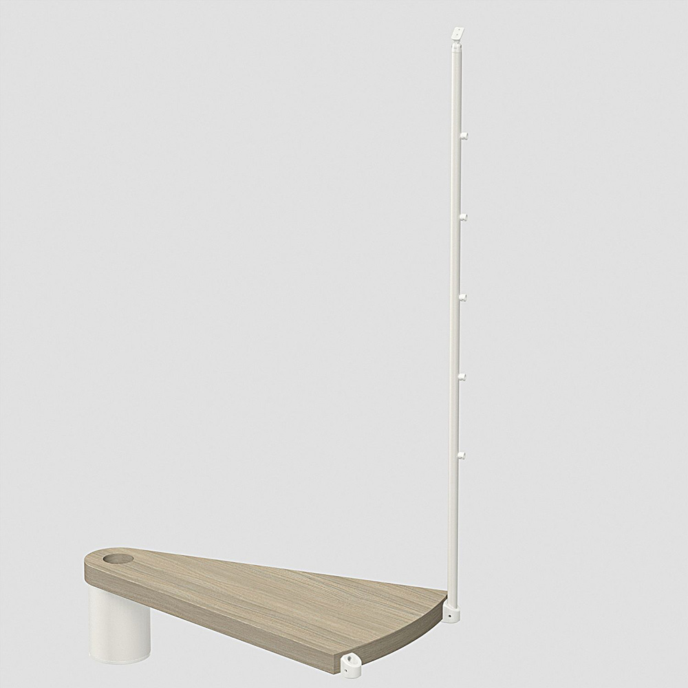 Fontanot Spin T 010 A - Extra steg trappa 138 cm