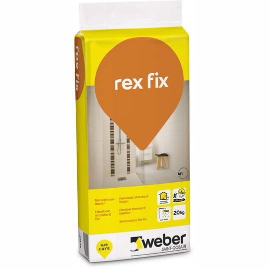 FÄSTMASSA REX FIX STD 20KG