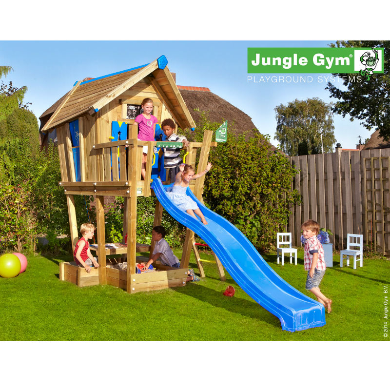 Klätterställning Lekstugetorn Crazy Jungle Gym